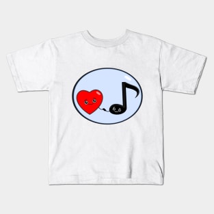 Cute Emoji Style Love Note Shirt Kids T-Shirt